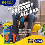Scholl Gel Activ Insoles Work & Boot Large 1 pair