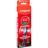 Colgate Optic White Battery Brush Refills  2pack