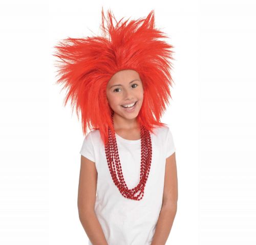 Crazy Wig - Red - Adult/Child Size