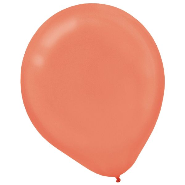 Pack of 4 Pearl Rose Gold 60cm latex balloons, perfect for elegant celebrations like weddings and birthdays.