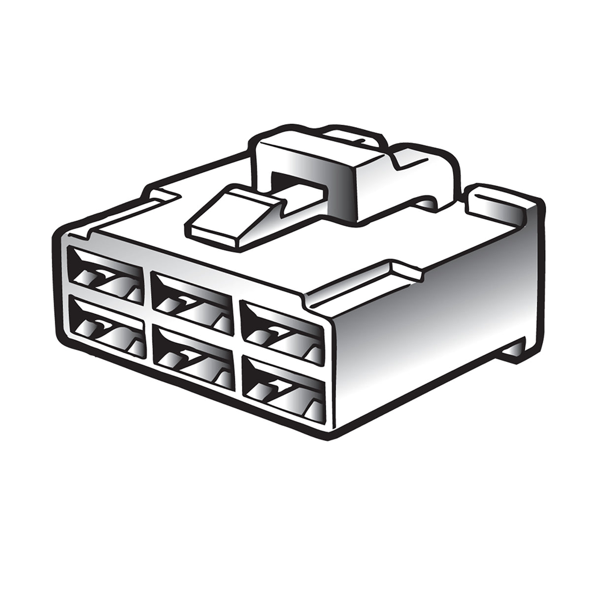 Narva - Connector Q/C Housing/Terms Ml (56256)