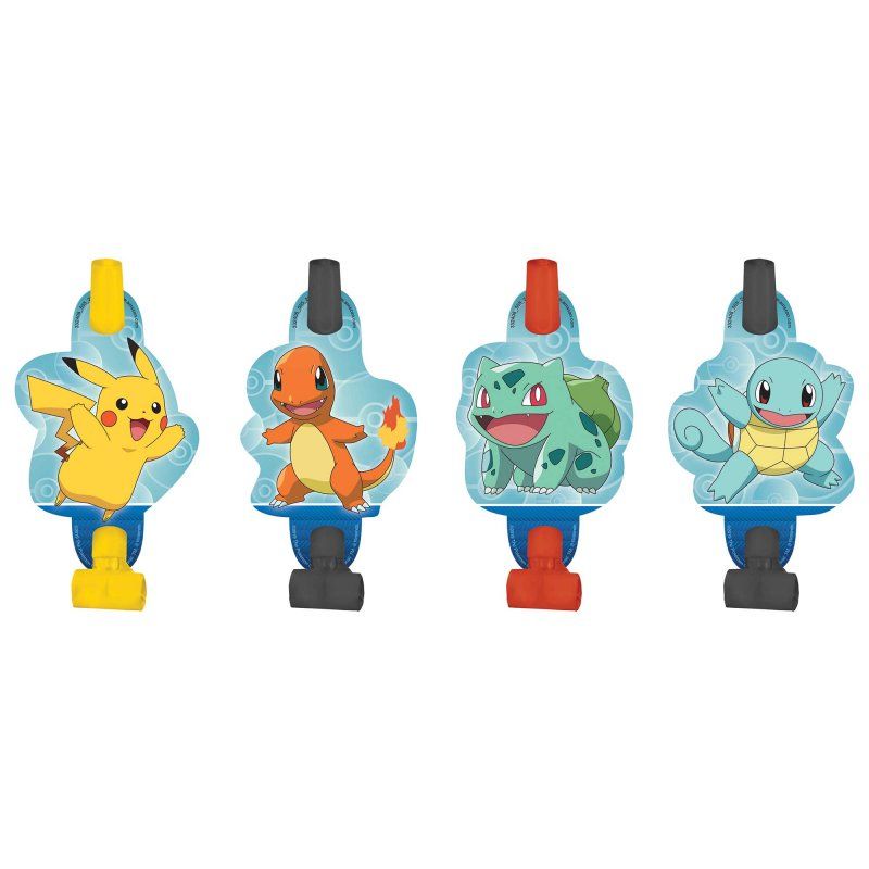 Colorful Pokémon Classic Blowouts pack featuring fan-favorite characters, perfect for parties and celebrations.