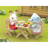 Sylvanian Families BBQ Picnic Set with Elephant Girl