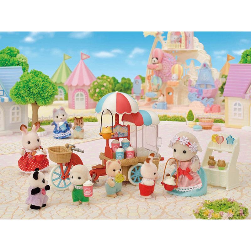 Sylvanian Families Popcorn Delivery Trike