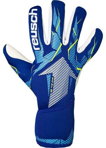 Gloves  - Reusch Fastgrip Advance - Sharp Blue/White - Size 8