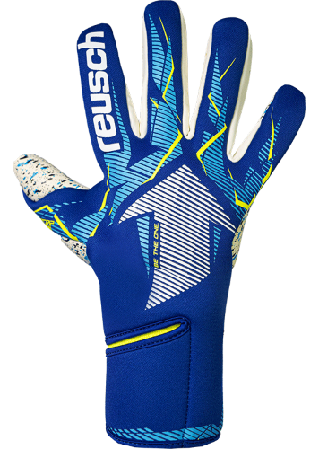 Gloves  - Reusch Fast Grip Fusion - Sharp Blue/White - Size 8