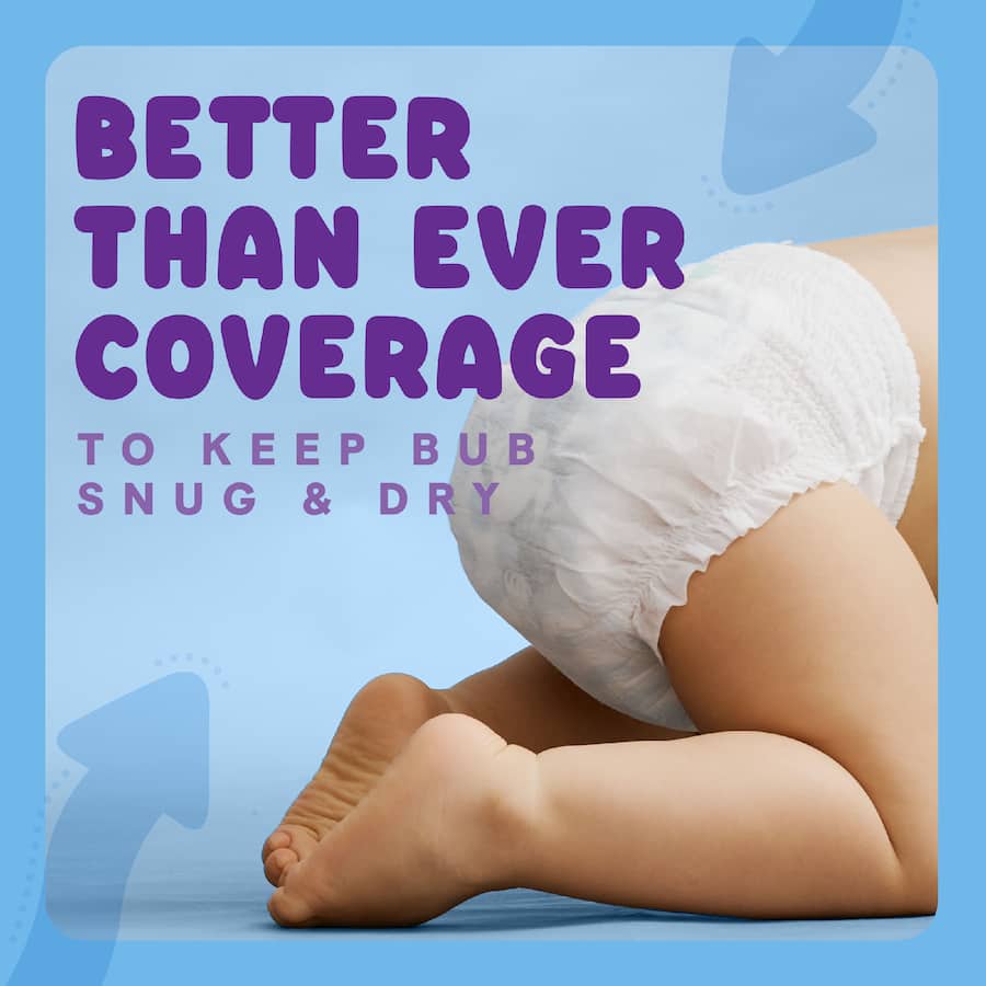 Huggies Ultra Dry Nappy Pants Junior Boys 15kg+ Size 6 24pack