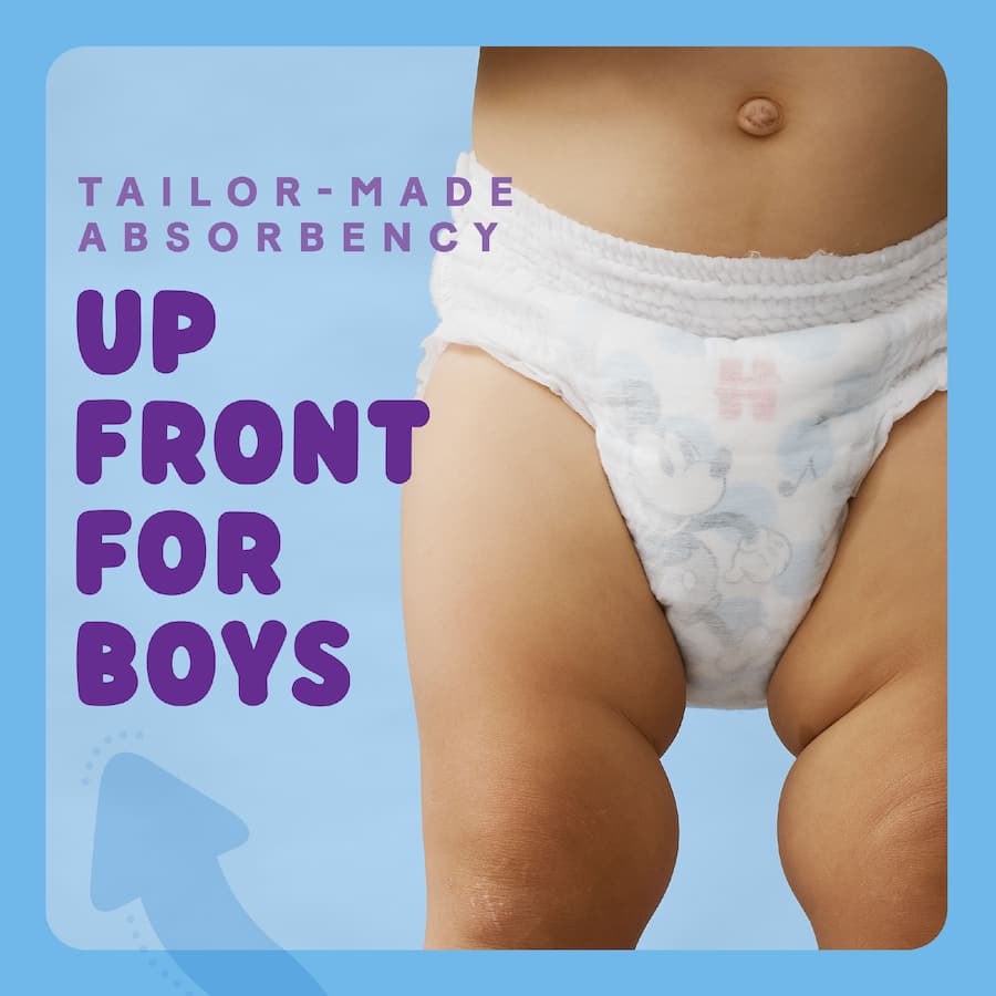 Huggies Ultra Dry Nappy Pants Junior Boys 15kg+ Size 6 24pack