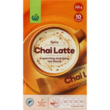 Woolworths Coffee Sachets Spicy Chai Latte 10 pack 250g