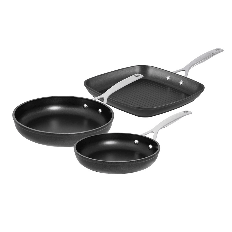Pyrolux Ignite 3 Piece Fry Pan Grill Set