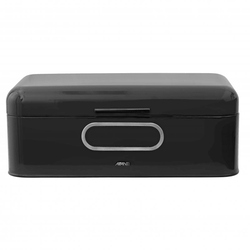 Avanti Retro Bread Bin Large Black