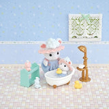 Sylvanian Families Play Set - Bath Time Bubble Siblings