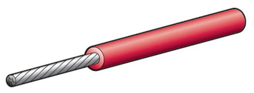 Narva - CABLE SINGLE CORE 2.5mm 7M RED