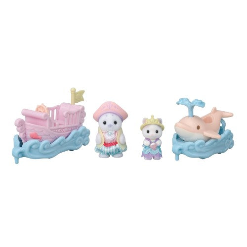 Sylvanian Families Play Set - Amusement Park Ride Set (Ride the Waves)