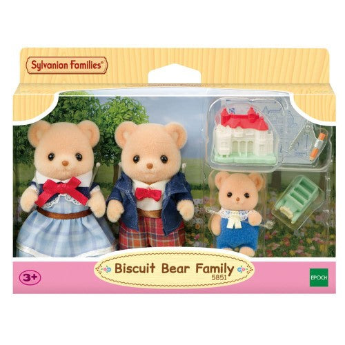 Sylvanian Families Play Set - Biscuit Bear Family
