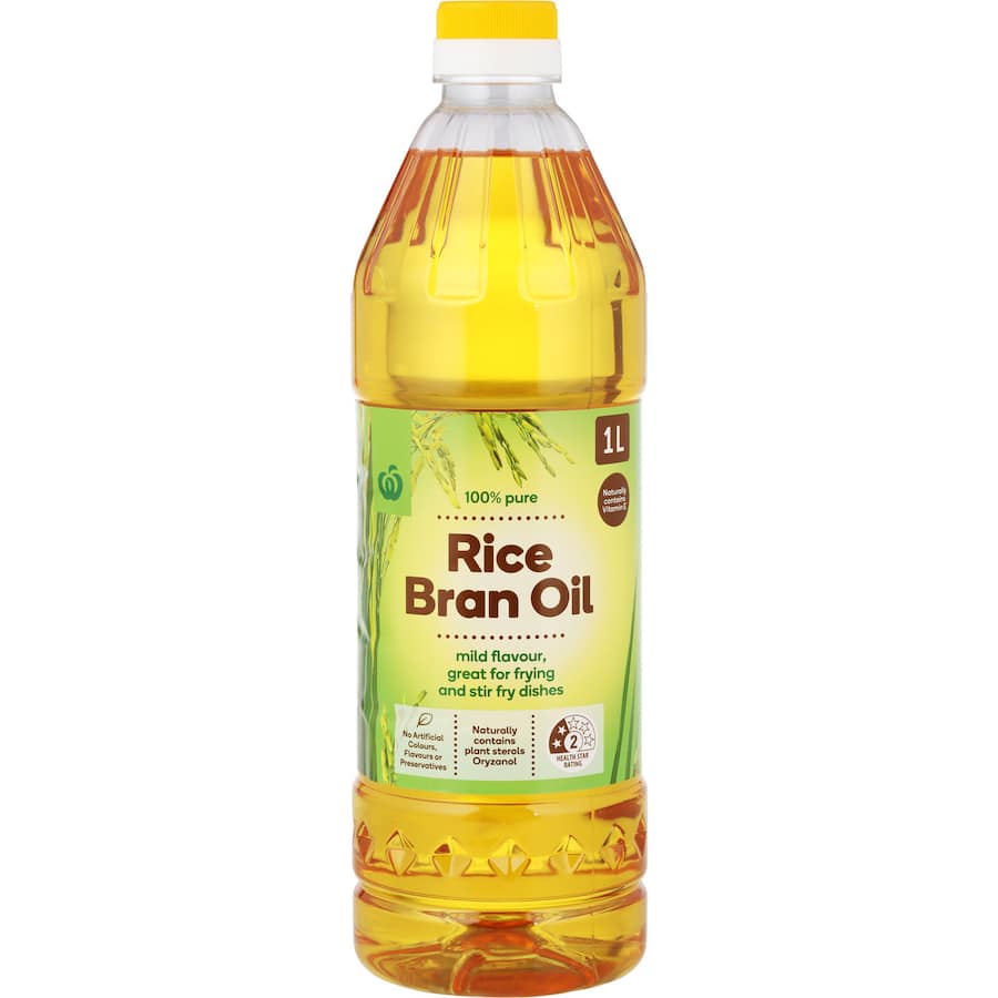 Woolworths Rice Bran Oil  1L