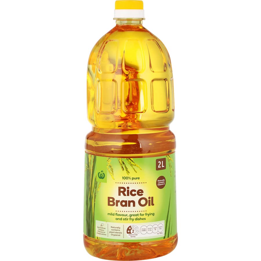 Woolworths Rice Bran Oil  2L