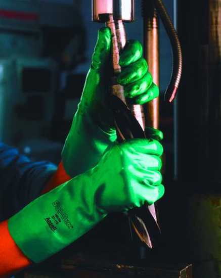 Ansell AlphaTec Solvex 37-175 Flock lined Gloves-8-11 (Pair)