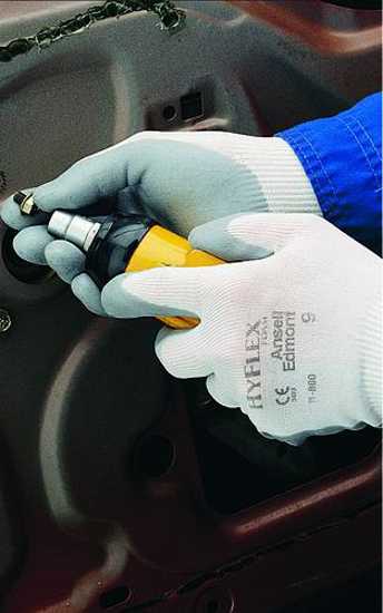 Ansell Hyflex 11-800 White Gloves-6-11 (Pair)