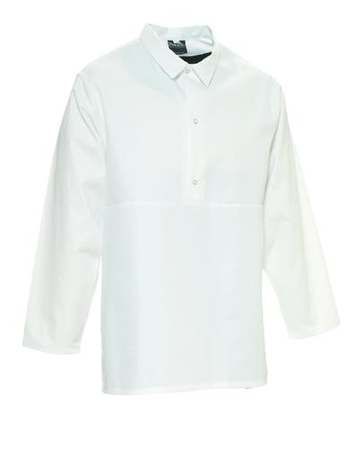 Polycotton Jerkin - White (Size: L)