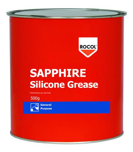 Rocol Sapphire Silicone Grease MX-22 500gm Tin