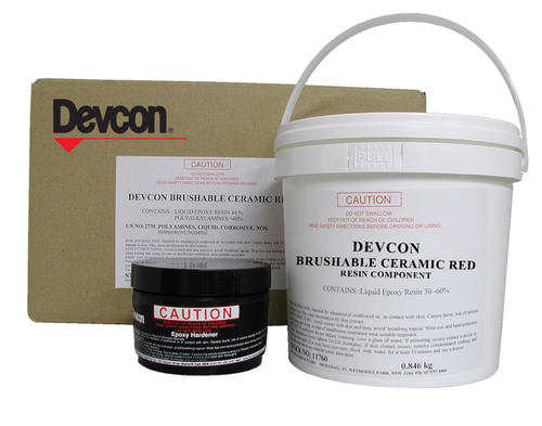 Devcon Brushable Ceramic Red 1kg
