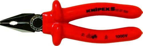 ~PLIER COMB 1000V KNIPEX 03-07 200MM