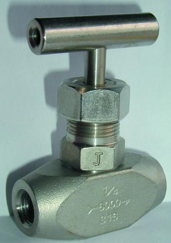 JV--9003F-Needle Valve Screwed- Grade 316SS- 15mm