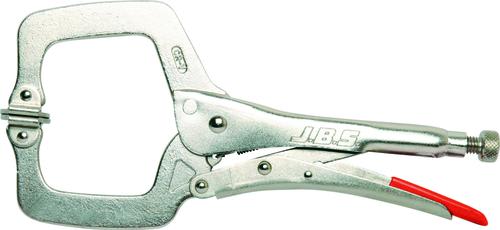 JBS Plier C-Clamp Locking Swivel Pads 275mm