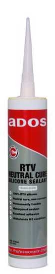 ADOS 8360 Neutral Cure RTV Silicone 310ml Clear (Each)