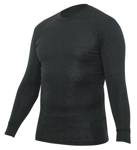 Equinox, Long Sleeve Thermal Top - Black (Size: 3XL)