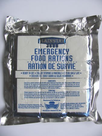 Emergency Food 3 Day Ration