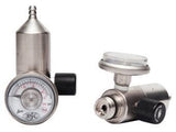 CAC Nickel Plated Brass Fixed Flow Regulator 0.5 L/min