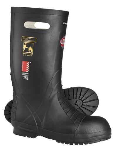 Skellerup Fire Fighter Extreme Safety Gumboots - Standard (Size: 12)