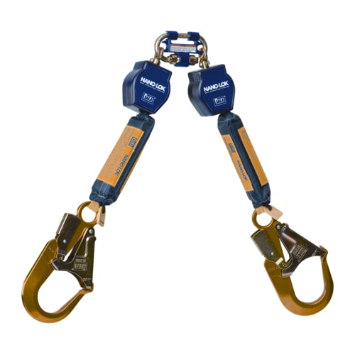 3M DBI-SALA Nano-Lok Twin Leg SRL Alumin Scaf Hook 1.8m