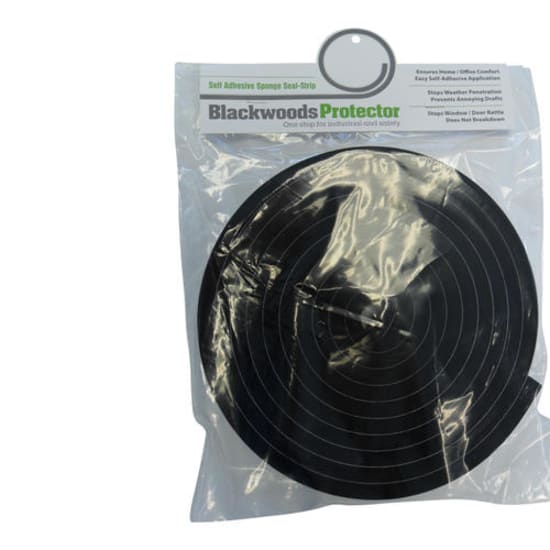 Neoprene Spongeseal Black 12x6mm 4m (Each)