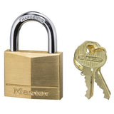 Master Lock 140DAU Solid Brass Diamond Padlock 40mm