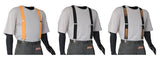 Clogger, Clip-on Premium Braces - Orange