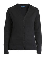 NNT, Women Merino Wool Cardigan, CAT5AP - Black - 2XL
