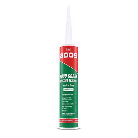 ADOS 3312 Food Grade Silicone Sealant Trans 300g (Each)