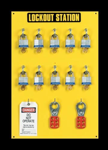 Lockout Station - 10 Lock (Each)