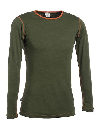 ArcTech Merino Long Sleeve Top - Olive (Size: S)