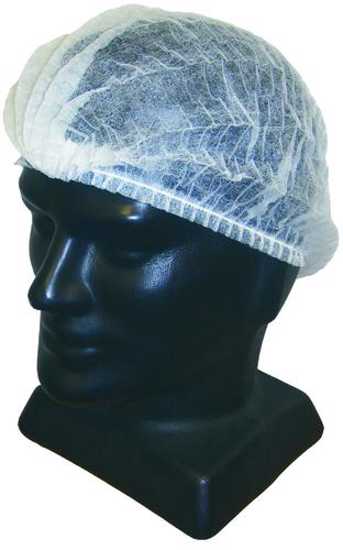 Disposable Cap Crimp Non - Woven Blue - 53cm - Pack of 100 (Bag)