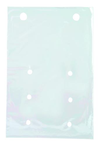 5kg Loose Flat Punched Plastic Bag 300 x 600mm 250 (Pack)