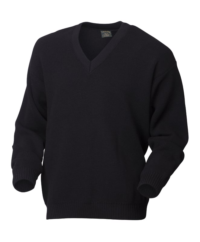 Timbo Soft-Touch Corporate V Neck Jersey - Navy (Size: XL)