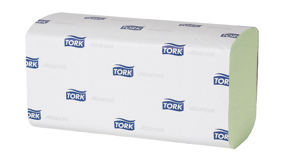 Tork H3 2ply Singlefold Paper Towel Green 250 Sheets (Case of 15 Packs)