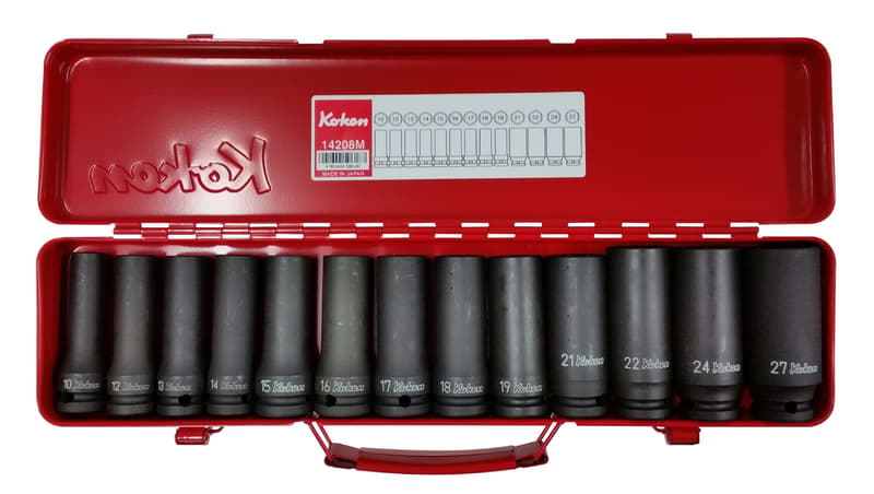 Koken Deep Impact 13 Piece Socket Set