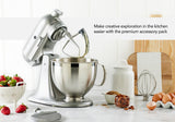 Artisan Tilt Head Stand Mixer - Kitchen Aid KSM195 (Silver)