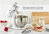 Artisan Tilt Head Stand Mixer - Kitchen Aid KSM195 (White)