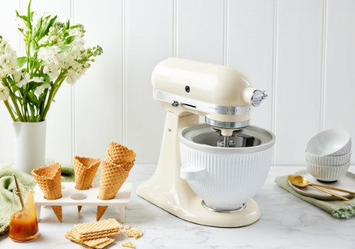 Ice Cream Maker Attachment for KitchenAid Stand Mixer (5KSMICM)